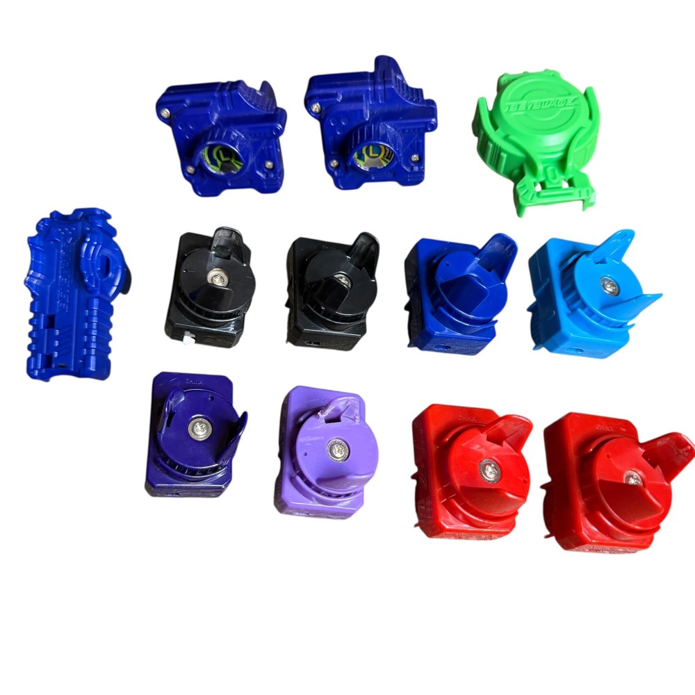 Beyblade Launcher‎ Lot of 12 Assorted Spinners Left Right Spin Power Toy